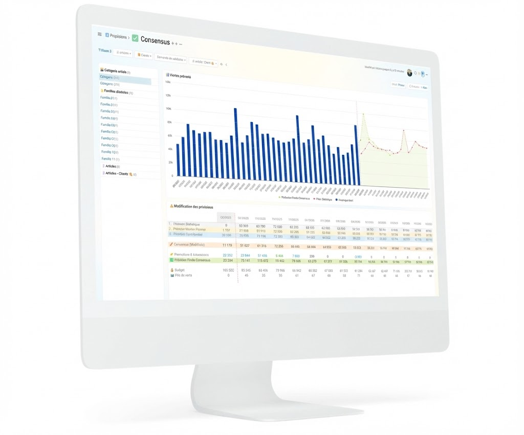 Supportez votre Plan Industriel & Commercial (PIC/S&OP)